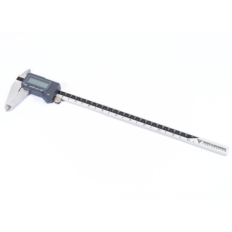 PEC TOOLS Digital Caliper, 12 Inch/300mm Industrial-Grade Stainless Steel Caliper, IP67 Waterproof & Oil-Resistant, Auto Power-Off, Inch/MM/Fraction Modes - Image 5
